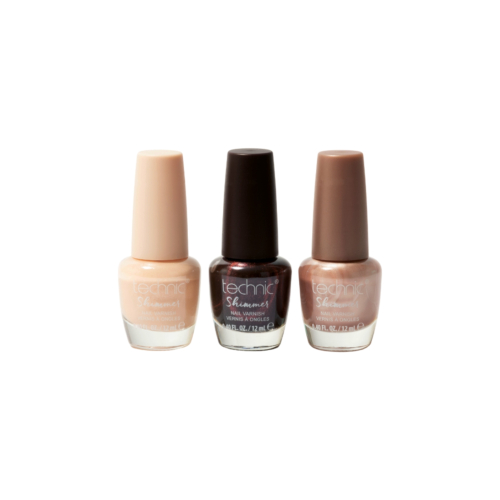 Technic Cosmetics - Trio von Nagellacken Shimmer Trio