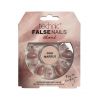 Technic Cosmetics - Falsche Nägel False Nails Almond - Pink Marble
