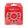 Technic Cosmetics – Falsche Nägel False Nails Short Square – Solar Red