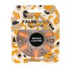 Technic Cosmetics - Falsche Nägel False Nails Squareletto - Orange Leopard