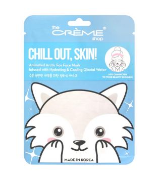 The Crème Shop - Gesichtsmaske - Chill Out, Skin! Polarfuchs