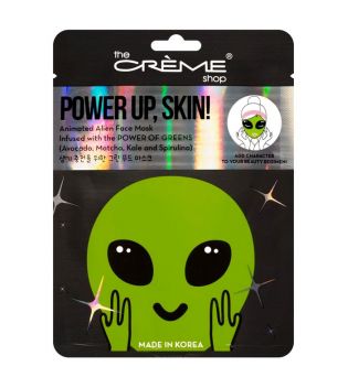 The Crème Shop - Gesichtsmaske - Power Up, Skin! Alien