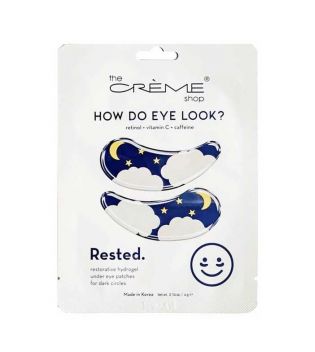 The Crème Shop - Hydrogel-Augenklappen How Do Eye Look? - Rested