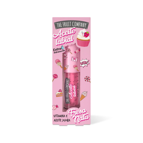 The Fruit Company – Lippenöl – Erdbeere und Creme