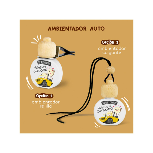 The Fruit Company - Autolufterfrischer - Coco
