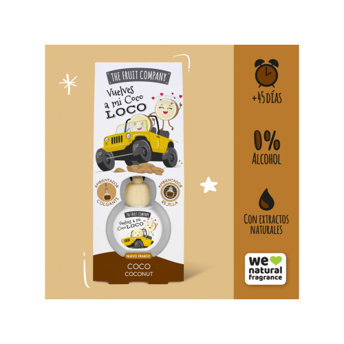 The Fruit Company - Autolufterfrischer - Coco