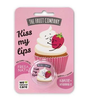 The Fruit Company - Lippenbalsam Kiss My Lips - Erdbeere und Sahne