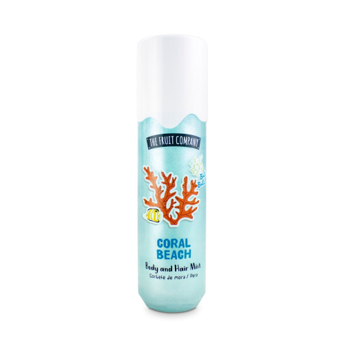 The Fruit Company – Glitzer-Haar- und Körperspray – Coral Beach