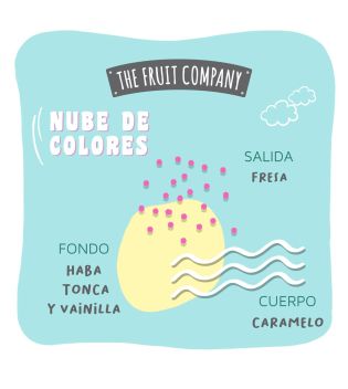 The Fruit Company - *Candy Shop* – Mikado-Lufterfrischer – Bunte Wolke