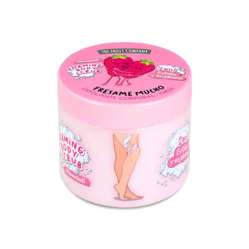 The Fruit Company – 2-in-1 schäumendes Körperpeeling – Strawberry