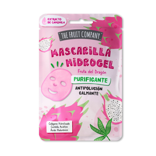 The Fruit Company - Reinigende Hydrogel-Gesichtsmaske - Drachenfrucht