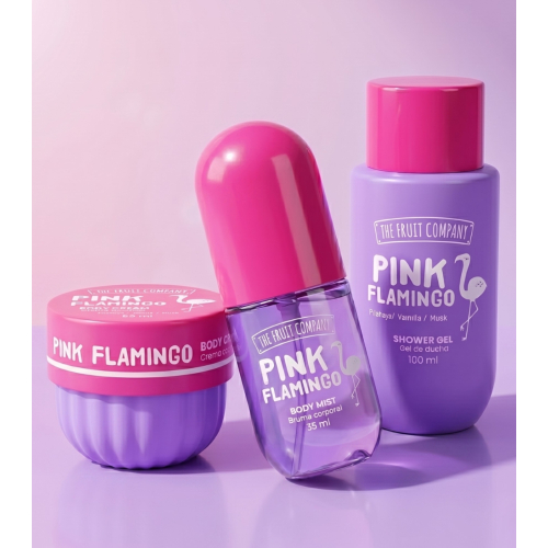 The Fruit Company - Set corporal - Pink Flamingo
