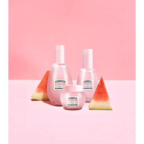 The Fruit Company - Glow Up  Wassermelonen-Niacinamid-Gesichtsbehandlungsset - Toner + Creme + Serum