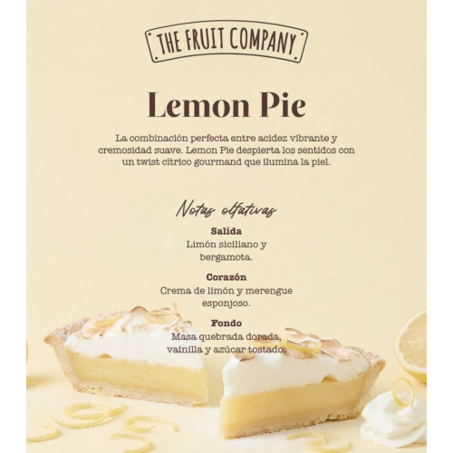 The Fruit Company - Duftkerze Patisseries - Lemon Pie