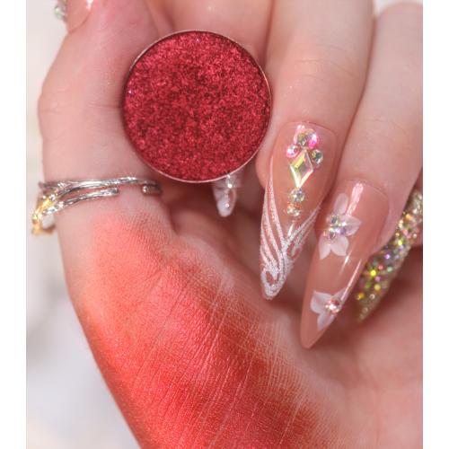 The Pastel Roses - Metallic Single Eyeshadow - Cinnabar Rose