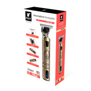 Thulos - TH-CP112 Kabelloser wiederaufladbarer Haarschneider - Vintage-Design