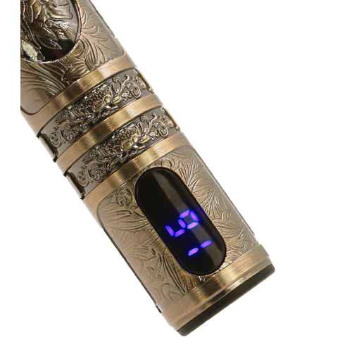 Thulos - TH-CP112 Kabelloser wiederaufladbarer Haarschneider - Vintage-Design