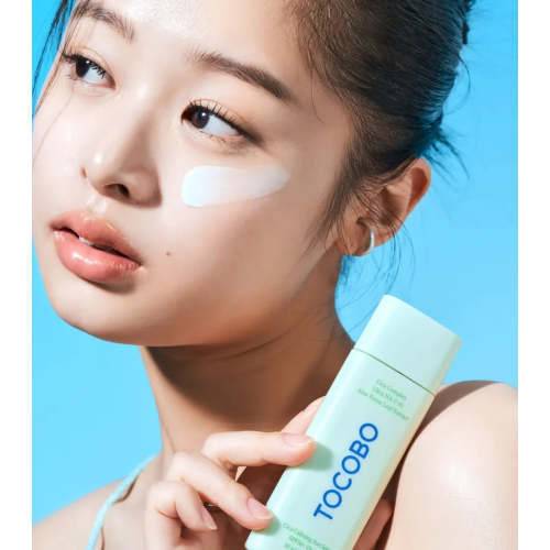Tocobo - *Cica Calming* – Sonnenschutzserum für das Gesicht SPF50 PA++++ – Empfindliche Haut