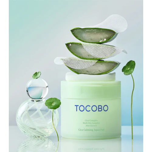 Tocobo - *Cica Calming* - Beruhigende Gesichtswasser-Pads Aqua - 60pads