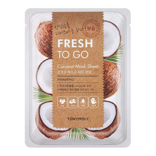 Tonymoly - Fresh To Go Maske - Kokosnuss