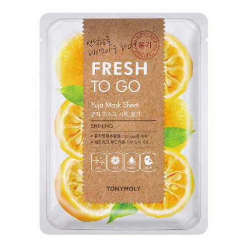 Tonymoly - Fresh To Go Maske - Yuja