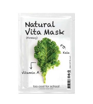 Too cool for school - Gesichtsmaske Natural Vita - Straffend