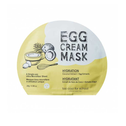 Too cool for school - Egg Cream Mask Feuchtigkeitsmaske