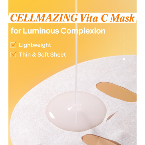 Torriden - *Cellmazing* - Aufhellende Gesichtsmaske Vitamin C