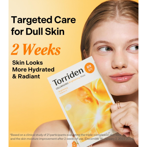 Torriden - *Cellmazing* - Aufhellende Gesichtsmaske Vitamin C