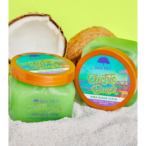 Tree Hut – Körperpeeling Shea Sugar Scrub – Electric Beach