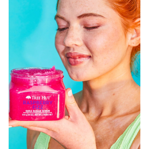 Tree Hut – Körperpeeling Shea Sugar Scrub – Raspberry Fizz