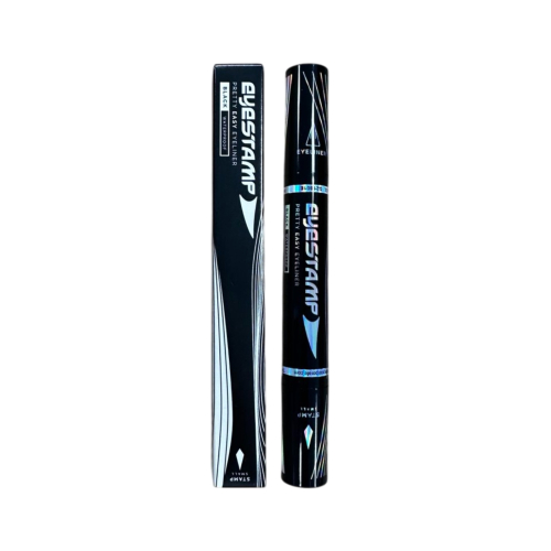 Trending Pro - Eyeliner + Stempel Pretty Easy Black Waterproof - Small