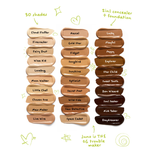 Trouble Maker – Make-up-Grundlage mit mattem Finish Juno Full Coverage – Cloud Fluffer