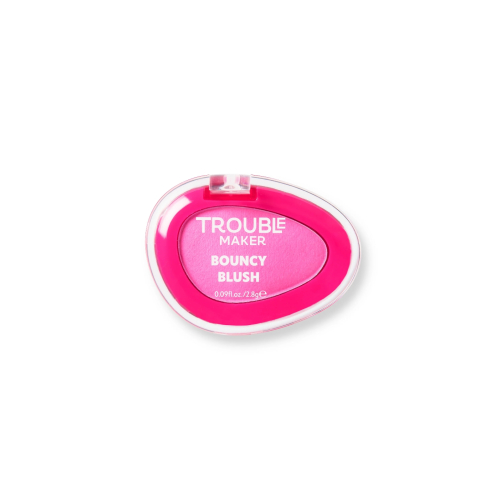 Trouble Maker – Rouge Bouncy Blush – Bounce Hot Pink