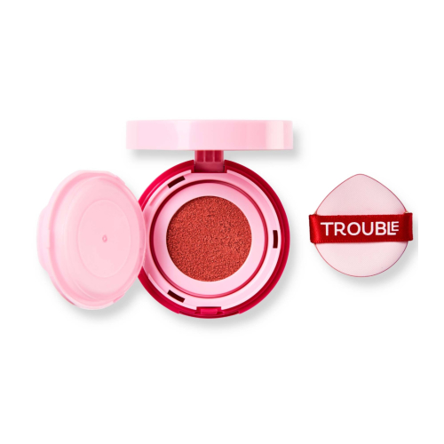 Trouble Maker - Cushion Blusher Press Play - On Repeat Rosie Pink