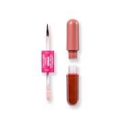 Trouble Maker - Duo Lip Tint peel-off + Lip Gloss Genius - Checkmate Peach Pink