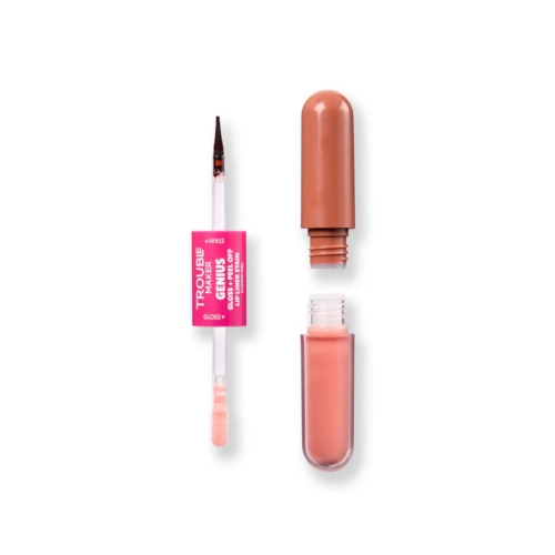 Trouble Maker - Duo Lip Tint peel-off + Lip Gloss Genius - Clever Girl