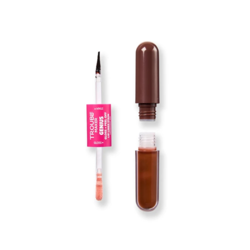 Trouble Maker  - Duo Lip Tint peel-off  + Lipgloss Genius - Experiment 626 Deep Nude