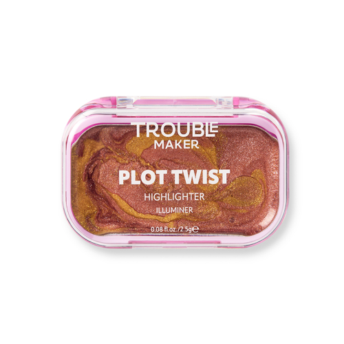 Trouble Maker – Plot Twist Creme-Highlighter – In Motion Gold