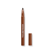 Trouble Maker - Augenbrauenstift Fluffer Brow Brush Natural - Medium Brown