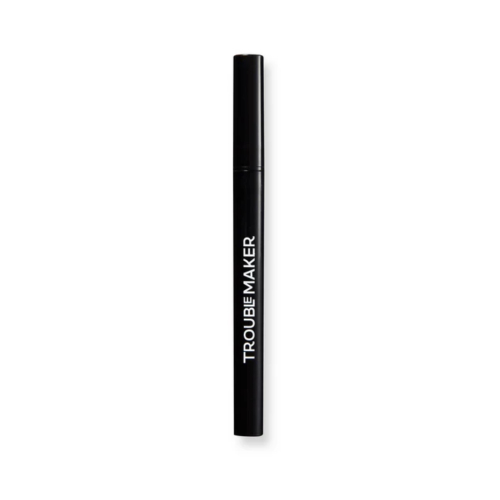 Trouble Maker - Augenbrauenstift Fluffer Brow Brush Natural - Soft Black