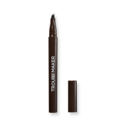 Trouble Maker - Augenbrauen-Verblendstift Fluffer Brow Brush Natural - Dark Brown