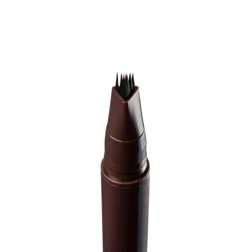 Trouble Maker - Augenbrauen-Verblendstift Fluffer Brow Brush Natural - Dark Brown