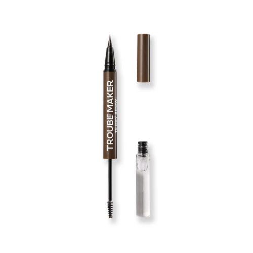 Trouble Maker  - 2-in-1 Augenbrauenstift Teddy Brow - Dark Brown