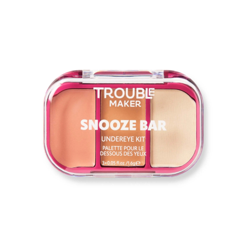 Trouble Maker – Mini-Palette zur Aufhellung dunkler Augenringe Snoozie Bar – Nap Time Medium