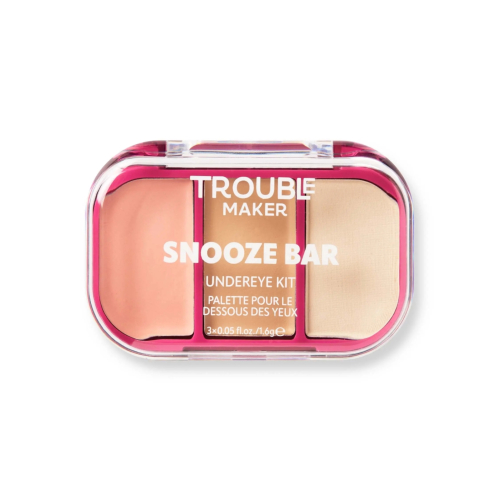 Trouble Maker – Mini-Palette zur Aufhellung dunkler Augenringe Snoozie Bar – Slumber Party Light
