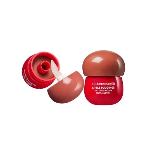 Trouble Maker - Mousse für Lippen und Wangen Little Pudding - Mochi Nude Brown