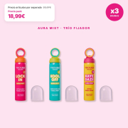 Trouble Maker - Pack 3 Fixiersprays für Make-up Lock In, Kool Off und SPF50 Raye Daze