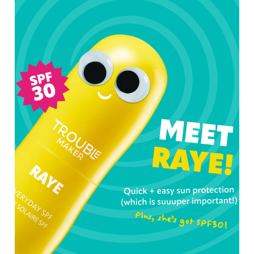 Trouble Maker - Prebase in Stickform mit SPF30 Raye