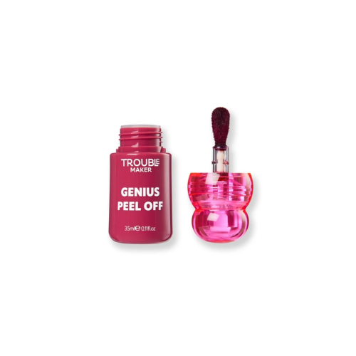 Trouble Maker - Lippenfarbe Genius peel-off - Life Hack Rose Pink